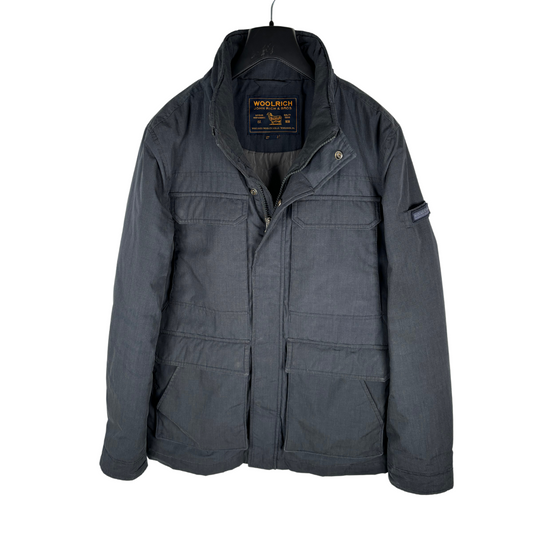 Woolrich Padded Field Jacket (Dark Grey)