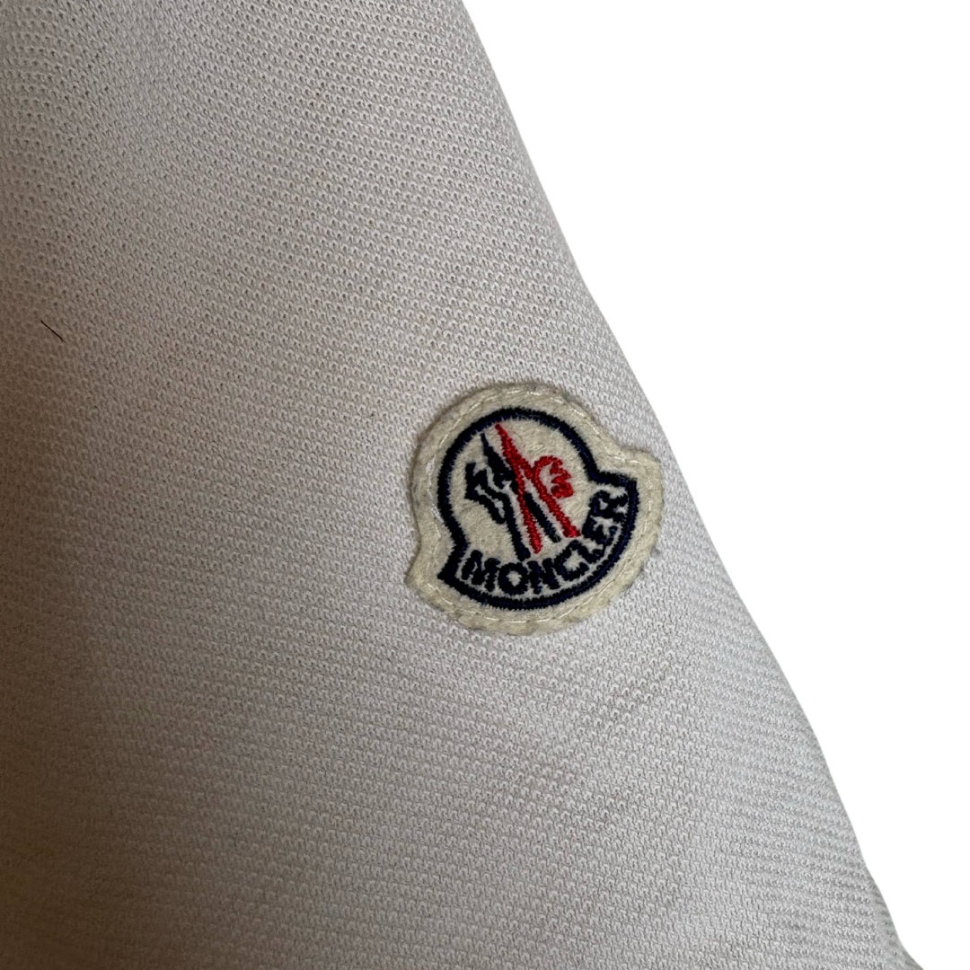 Moncler Maglia Polo Shirt (White)