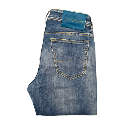 Jacob Cohën Bard Slim fit Jeans (Navy Blue)