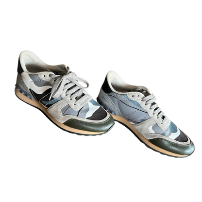 Valentino Garavani Rockrunner Sneakers (Grey) 