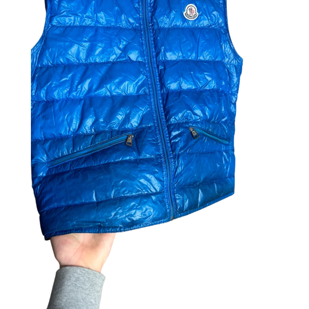 Moncler Gui Gilet Vest (Blue)