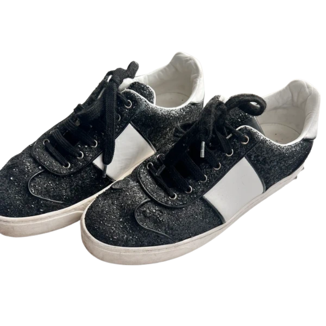 Valentino Garavani Open Sneakers (White Gold) (Women's)