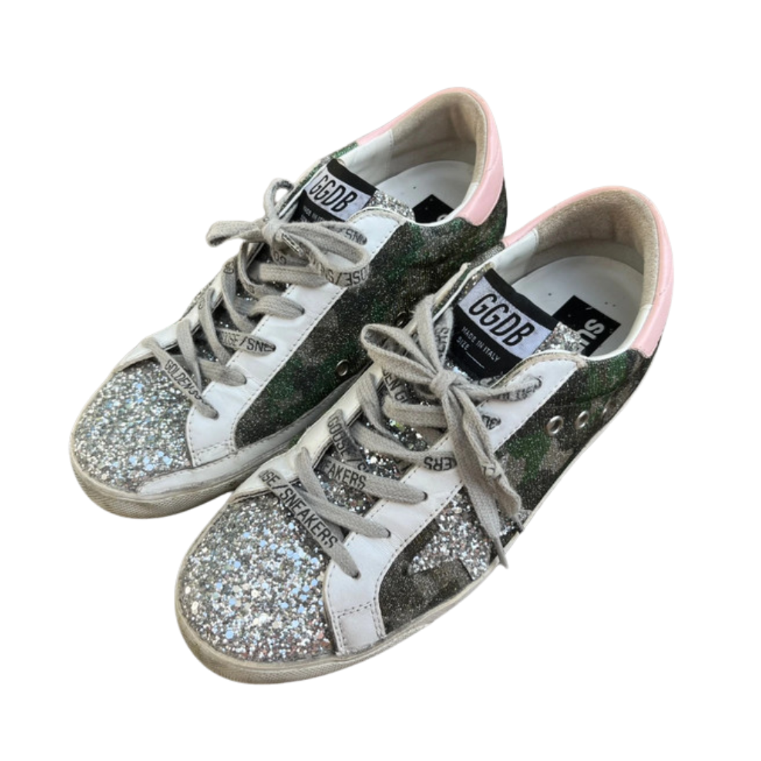 Golden Goose Superstar Sneakers (Camo) (Women's)