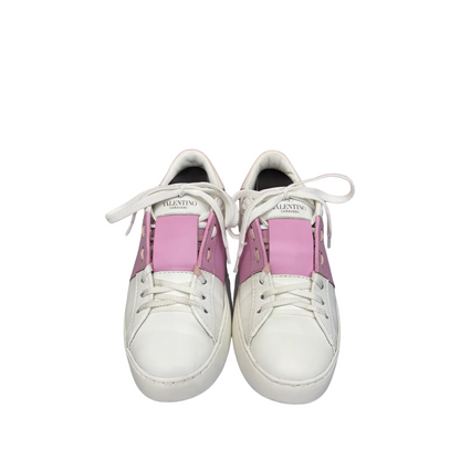 Valentino Garavani Rockstud (White Pink) (Womens)