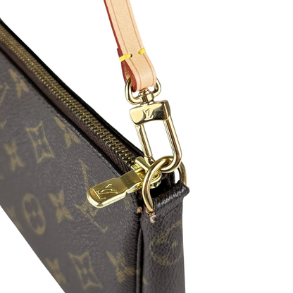 Louis Vuitton Pochette Monogram Bag (Brown) (Vintage)