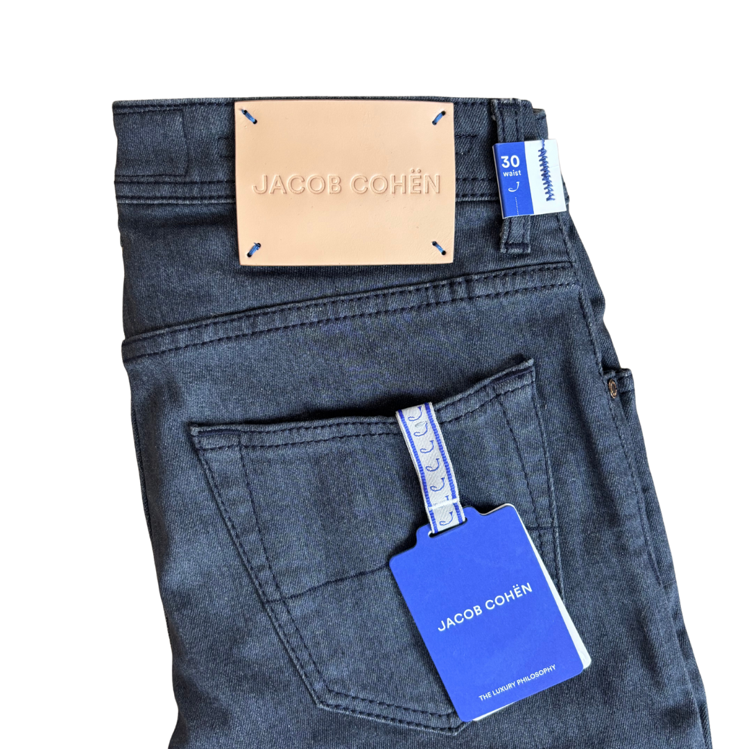 Jacob Cohën Nick Slim Fit Jeans (Dark Grey) (New)