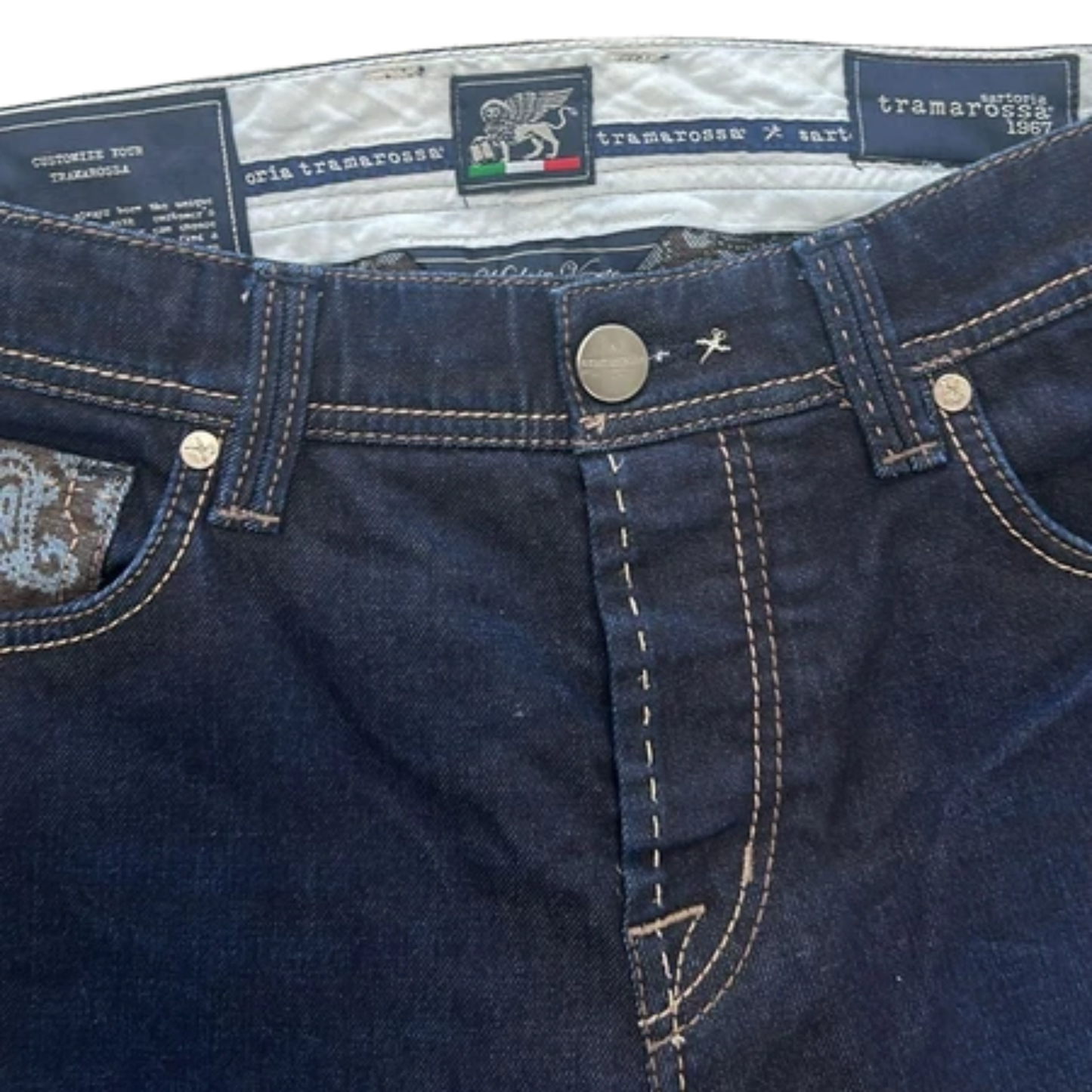 Tramarossa Leonardo Slim Fit Jeans (Navy)