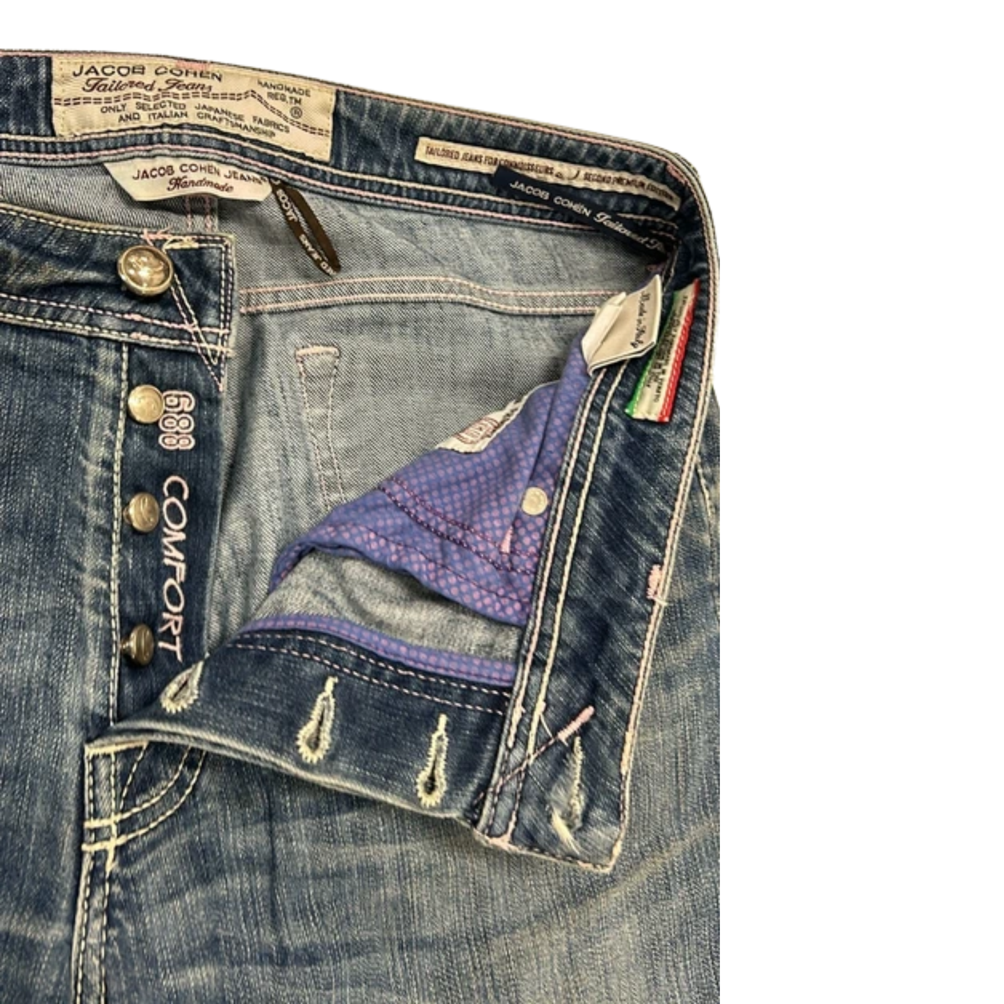 Jacob Cohën 688 Slim fit Jeans (Blue)