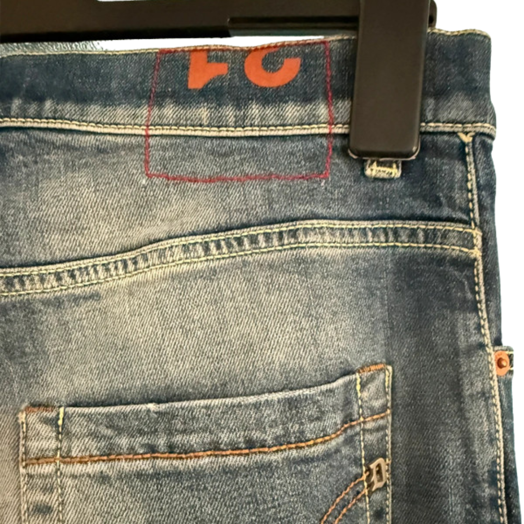 Dondup Brady Slim Fit Jeans (Navy)