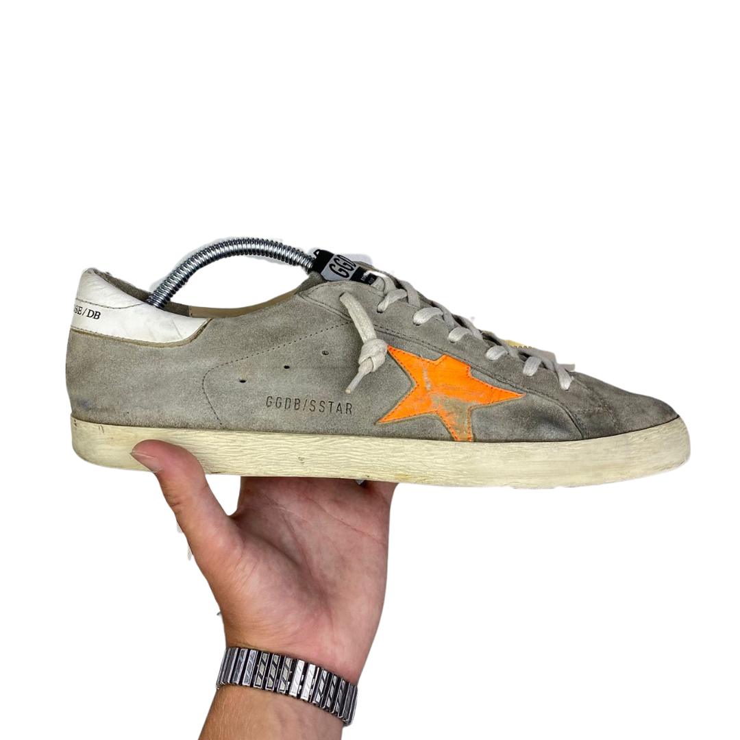 Golden Goose Superstar Sneakers (Grey)