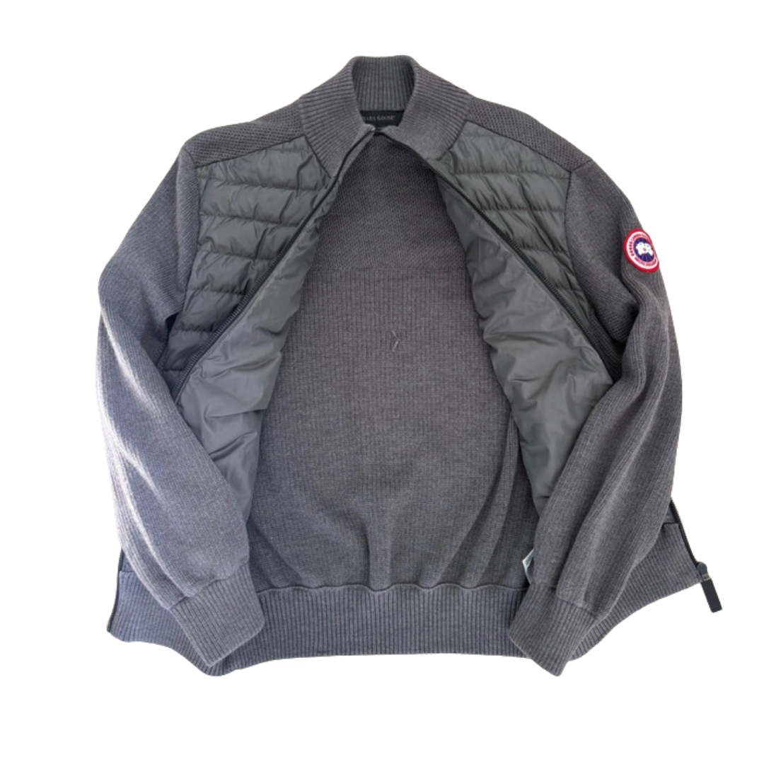 Canada Goose HyBridge Knit Cardigan (Grey)