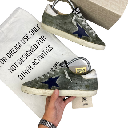 Golden Goose Superstar Sneakers (Khaki)