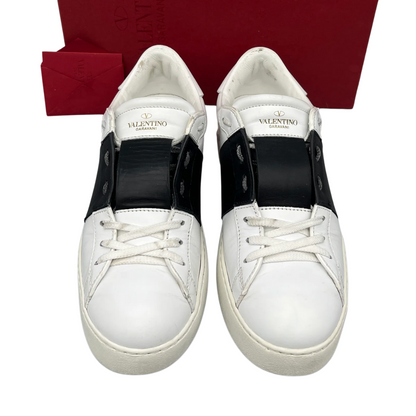 Valentino Garavani Open Sneakers (White Black)
