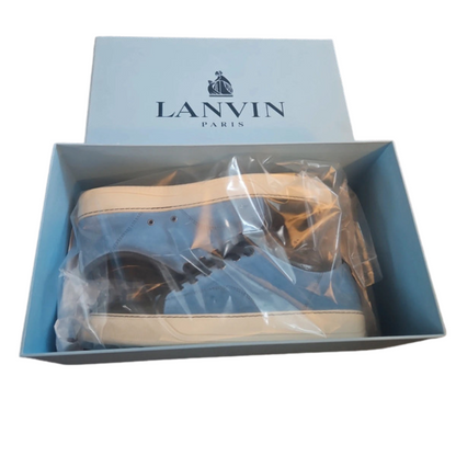 Lanvin Cap Toe Sneakers (Blue)