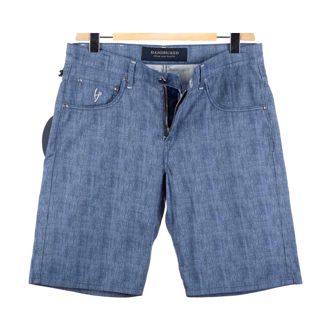 Handpicked Bermuda Shorts (Blue) (New)
