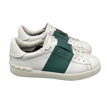 Valentino Garavani Open Sneakers (White Teal)