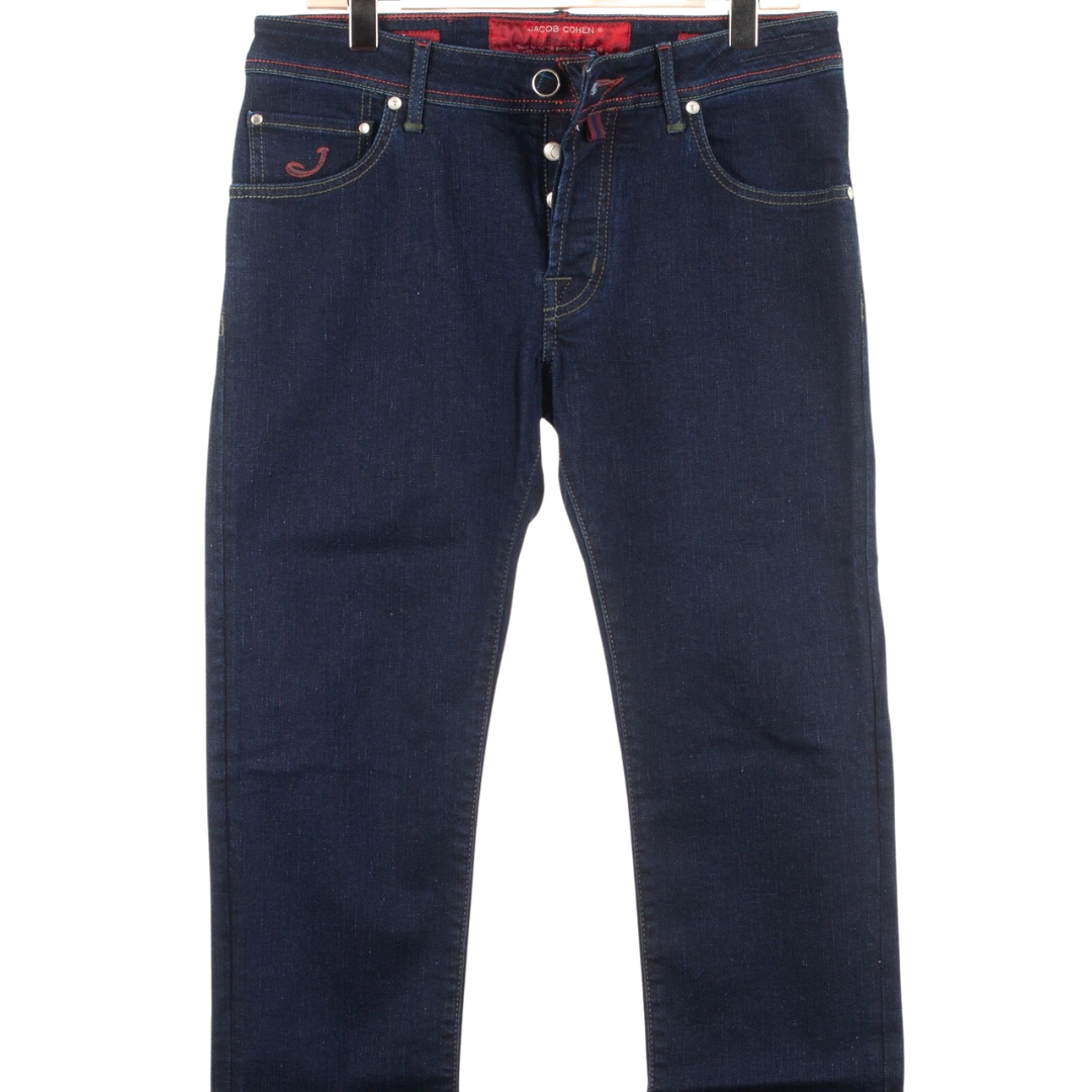 Jacob Cohën 622 Slim Fit Jeans (Navy) (New)