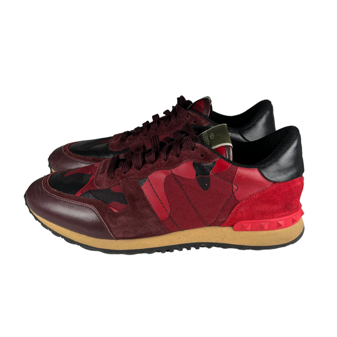 Valentino Garavani Rockrunner Sneakers (Red)