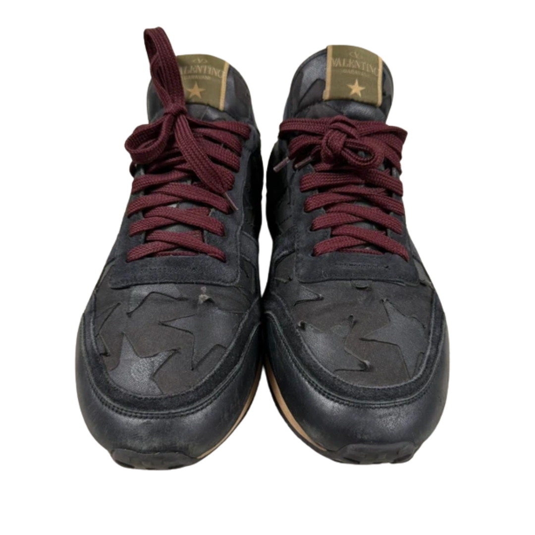 Valentino Garavani Rockrunner Sneakers (Black)