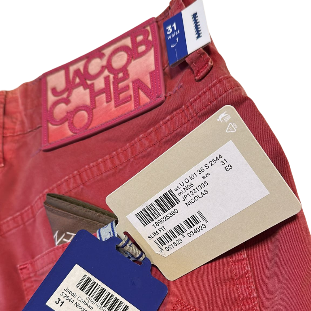 Jacob Cohën Nicholas Shorts (Pink) (New)