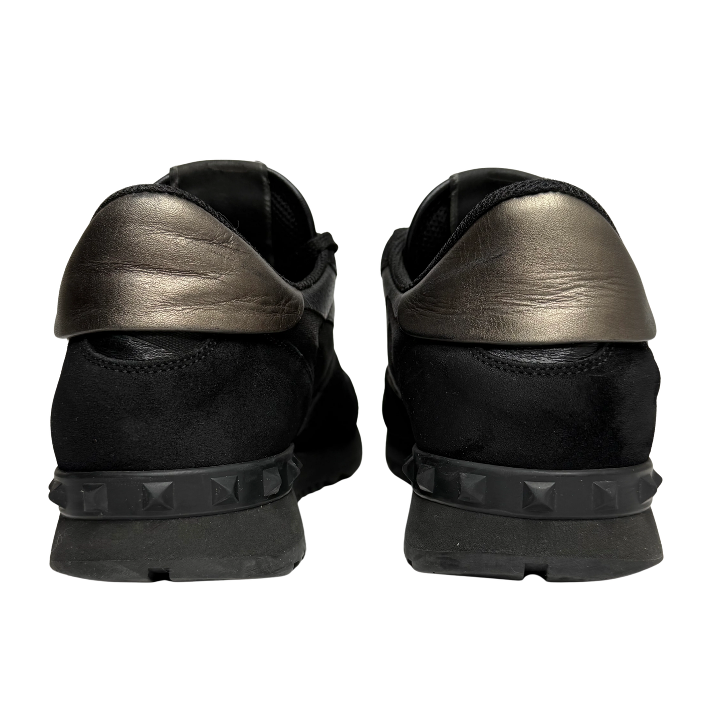 Valentino Camoflage Rockrunner Sneakers (Black)