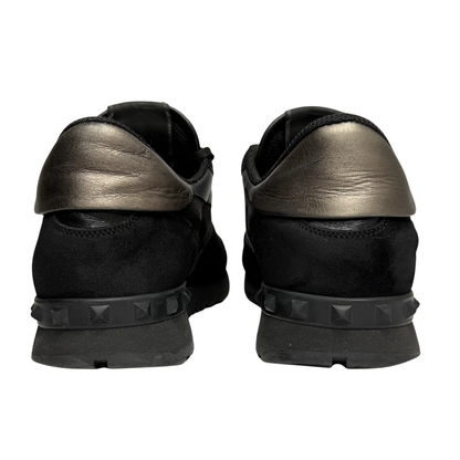 Valentino Camoflage Rockrunner Sneakers (Black)