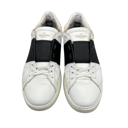 Valentino Garavani Open Sneakers (White Black)