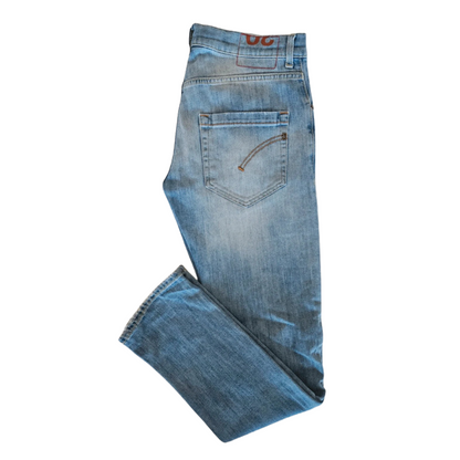 Dondup Mius Slim Fit Jeans (Blue)