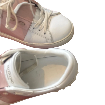 Valentino Garavani Open Sneakers (White Pink) (Womens)
