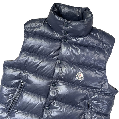 Moncler Tib Gilet Down Vest (Navy)