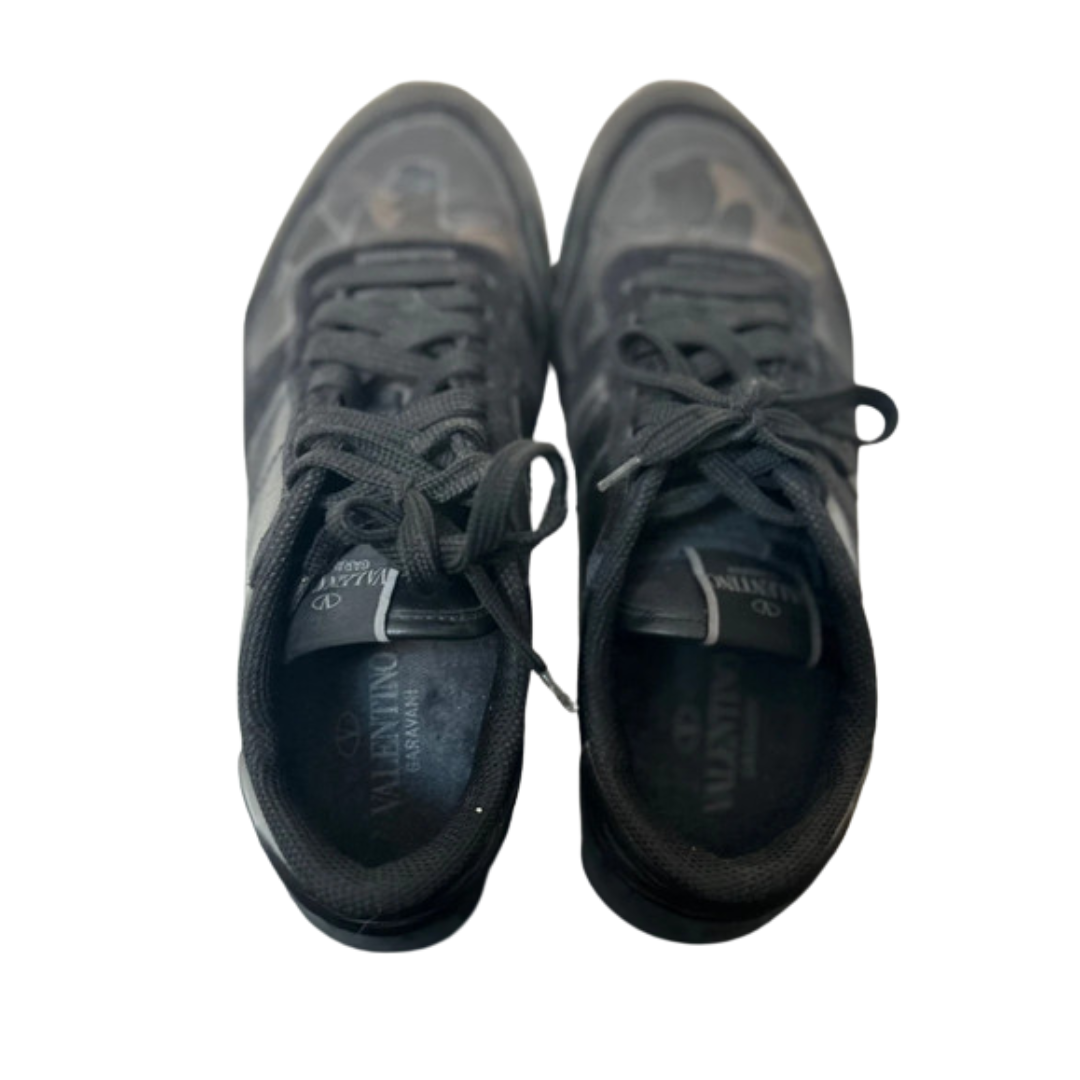 Valentino Garavani Rockrunner Sneakers (Black)