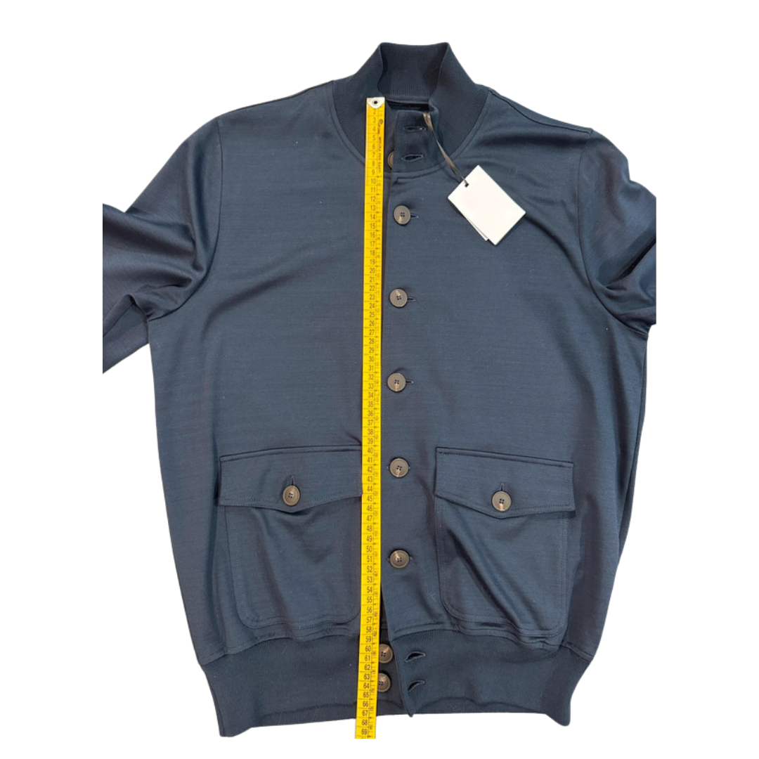 Gran Sasso Cardigan Jacket (Navy) (New)