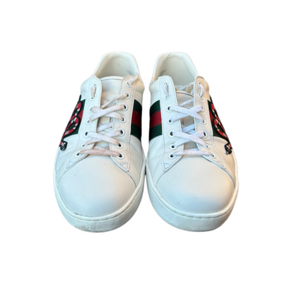 Gucci Ace Sneakers (White)