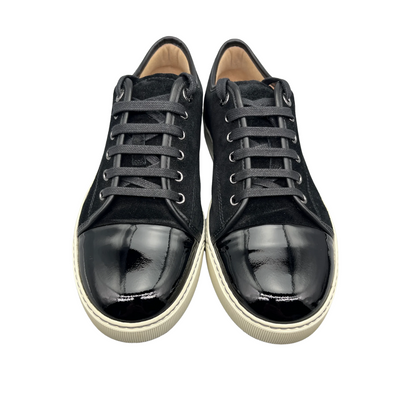 Lanvin Cap Toe Sneakers (Black)
