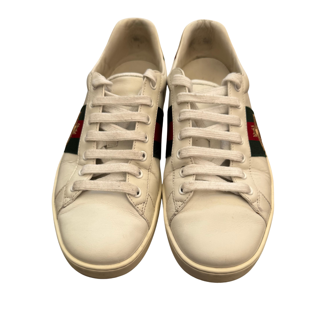 Gucci Ace Sneakers (White)