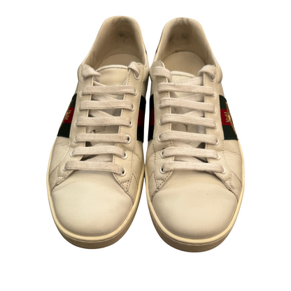 Gucci Ace Sneakers (White)