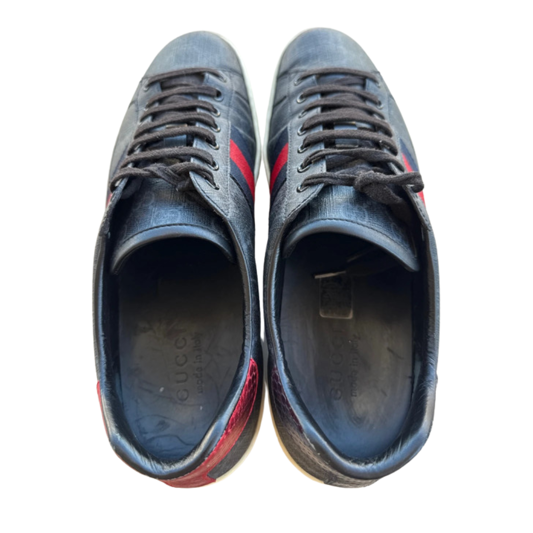 Gucci Ace Sneakers (Black)
