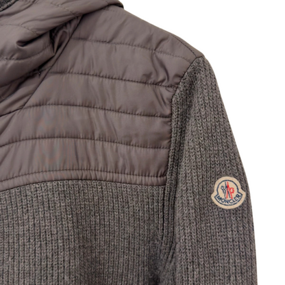 Moncler Maglione Tricot Cardigan Jacket (Grey)