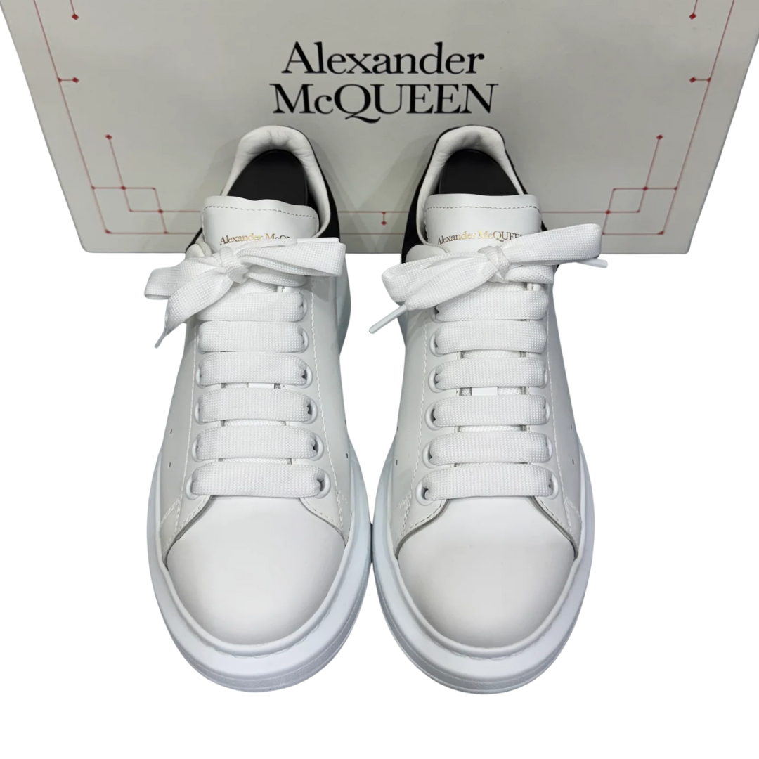 Alexander Mcqueen Sneakers (White Black) (Women's)