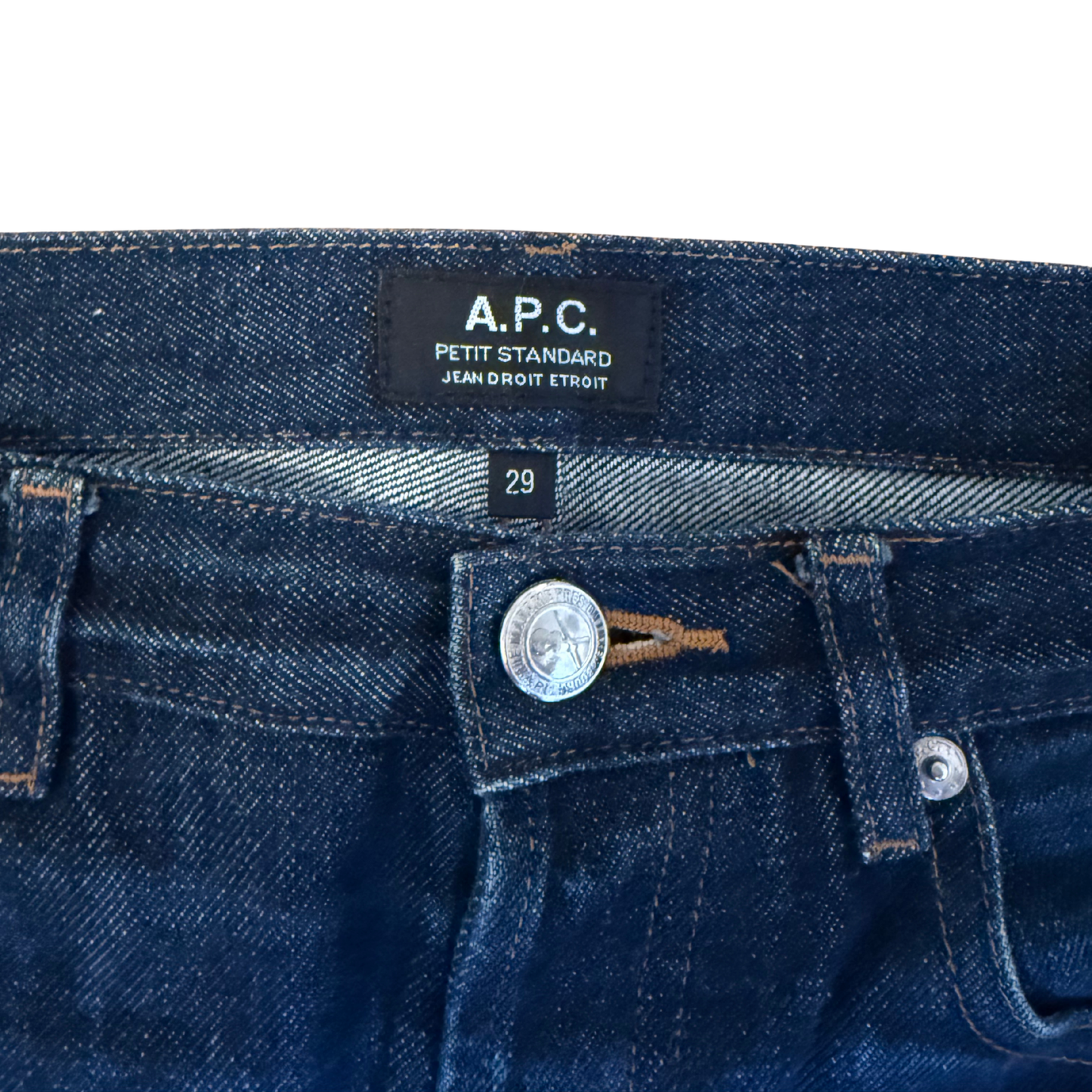 APC Petit Standard Dry Selvage Jeans (Navy)
