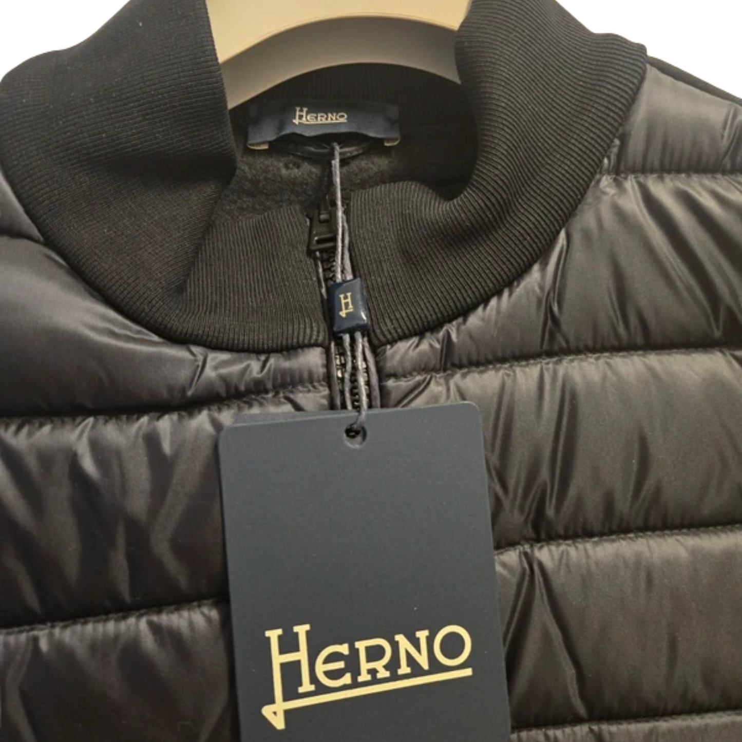Herno Down Cardigan Jacket (Black) (New)