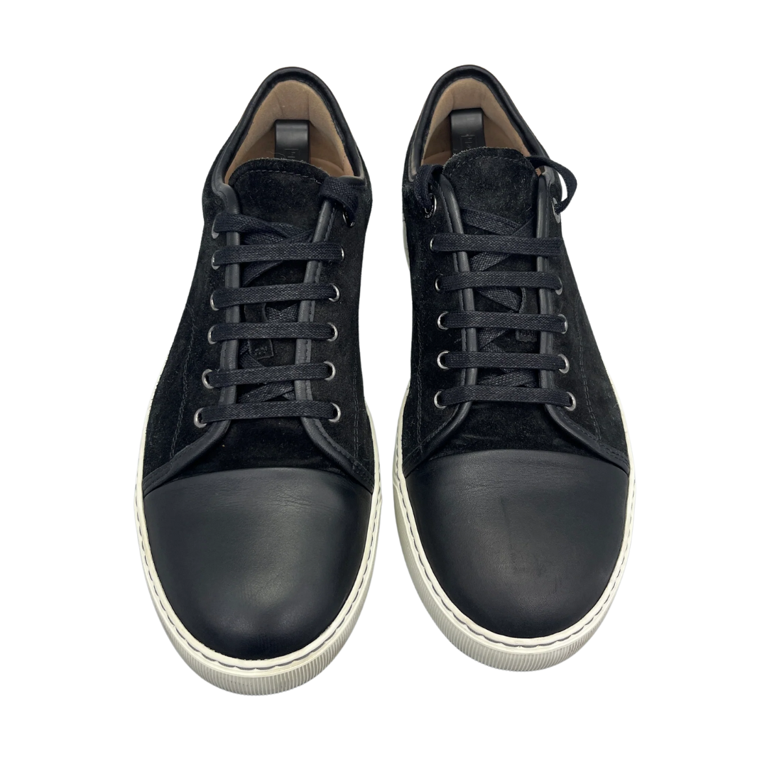 Lanvin Cap Toe Sneakers (Black)