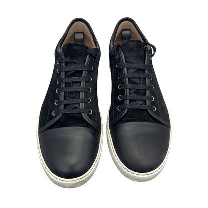 Lanvin Cap Toe Sneakers (Black)