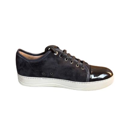 Lanvin Cap Toe Sneakers (Dark Grey)