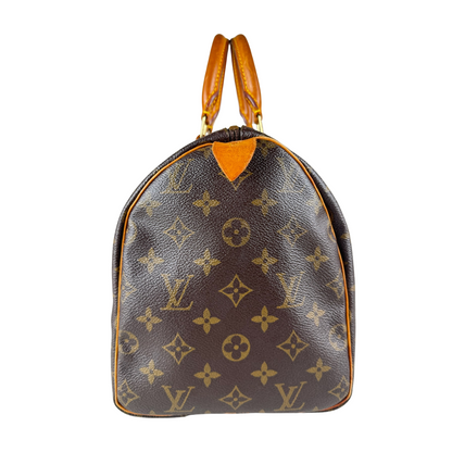 Louis Vuitton Speedy 30 Monogram Handbag (Brown) (Vintage)