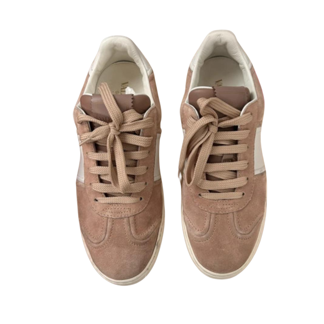 Valentino Garavani Flycrew Sneakers (Pink) (Womens)
