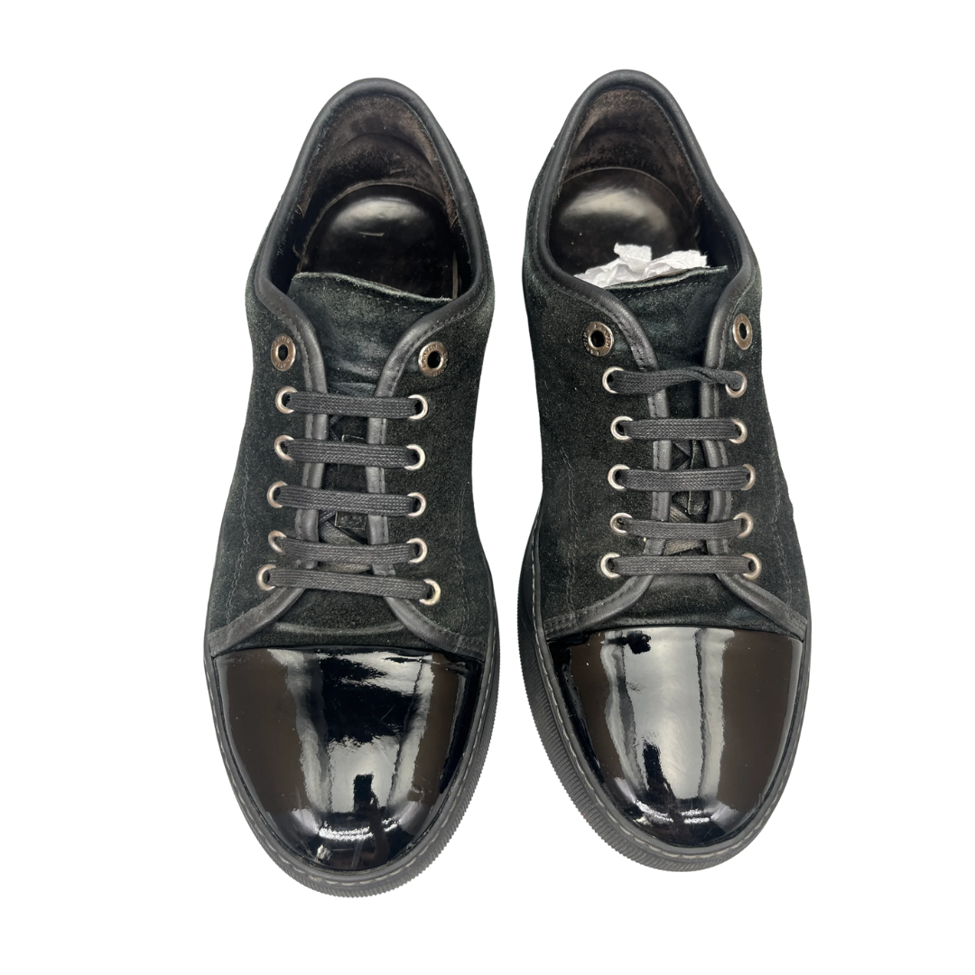 Lanvin Cap Toe Sneakers (Black)