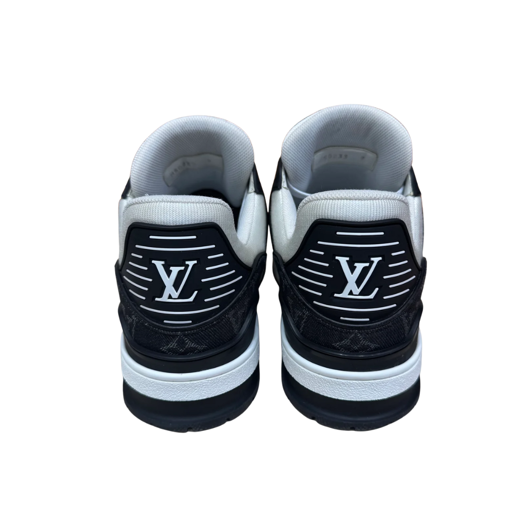 Louis Vuitton Trainer Sneakers (White Black)