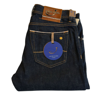 Jacob Cohën Limited Edition 622 Slim Fit Jeans (Navy) (New)