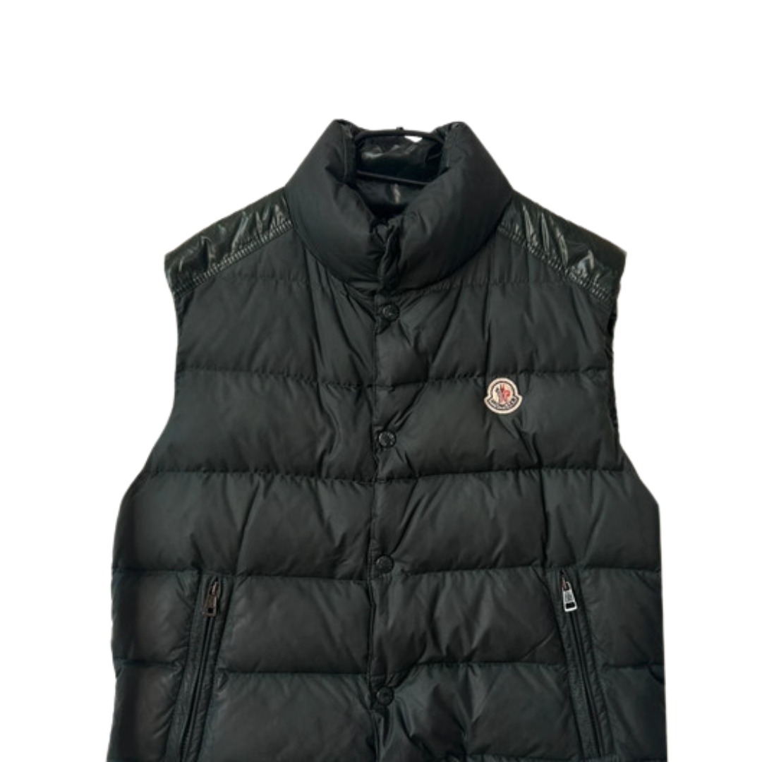 Moncler Gilet Down Vest (Dark Green)